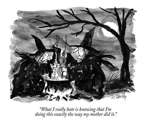 Recipe Drawing - What I Really Hate Is Knowing That I'm Doing This by Donald Reilly