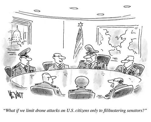 Limit Drawing - What Is We Limit Drone Attacks by Christopher Weyant