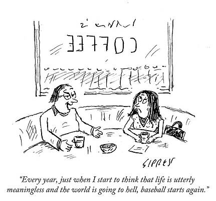 Humorous Coffee Shop Cartoon Drawing