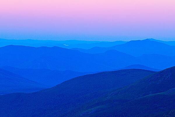 Wall Art featuring the photograph White Mountain Layers by Jeff Sinon