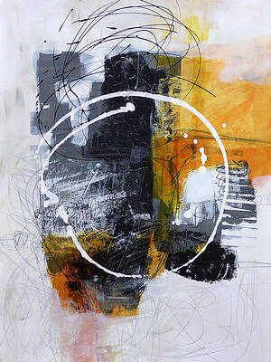 Dynamic Abstract Circles Wall Art