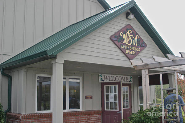 Spring Wall Art featuring the photograph White Springs Winery by William Norton