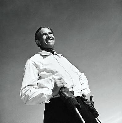 Man Enjoying a Sunny Day Outdoors Photograph