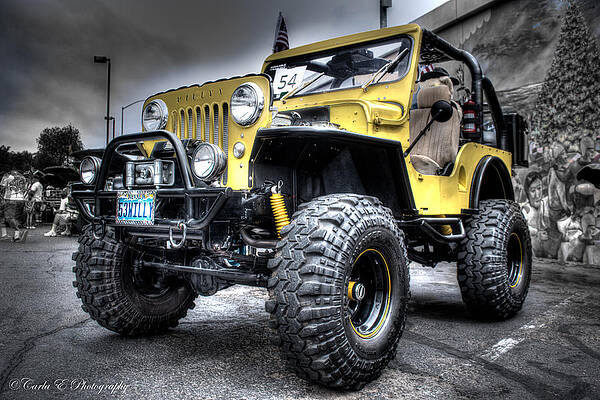 Show Wall Art featuring the photograph Willys by Carla E