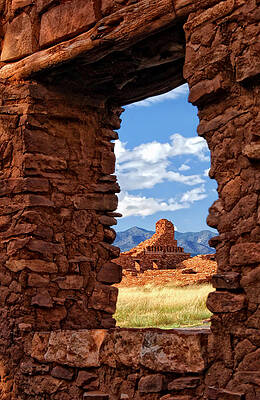 Sacred Wall Art featuring the photograph Window To Abo by Ghostwinds Photography