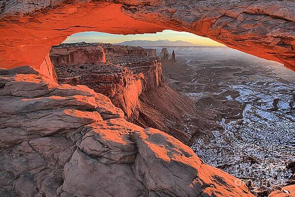 Wall Art featuring the photograph Window To The Canyonlands by Adam Jewell