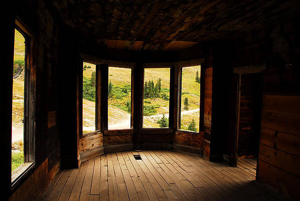 Colorado Photograph - Window With A View by Ghostwinds Photography