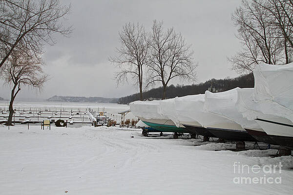 Winter Photograph - Winter Storage by William Norton