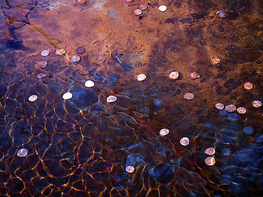 Coins in a Fountain Wall Art