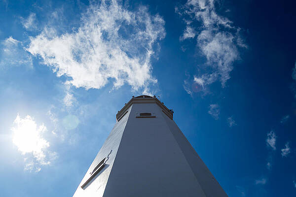 Sky Photograph - Withernsea Lighthouse by Scott Lyons