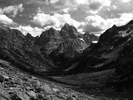 Wall Art featuring the photograph Within The North Fork Of Cascade Canyon by Raymond Salani III