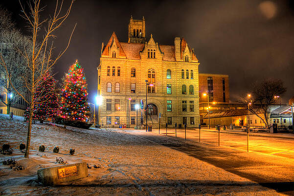 West Virginia Photograph - Wood County Courthouse by Jonny D