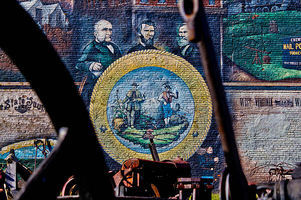 West Virginia Photograph - WV Seal by Jonny D