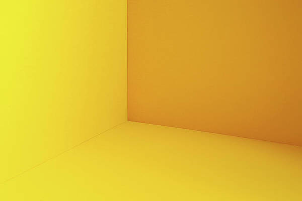 Wall Art featuring the photograph Yellow Corner by Eshma