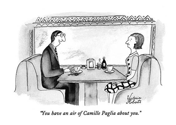 Coffee Shop Conversation Wall Art