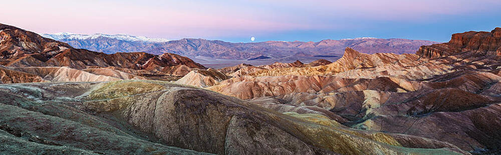 California Wall Art featuring the photograph Zabriskie Dawn - Death Valley National Park Photograph by Duane Miller