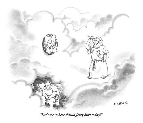 Heavenly Decisions on Jerry Drawing