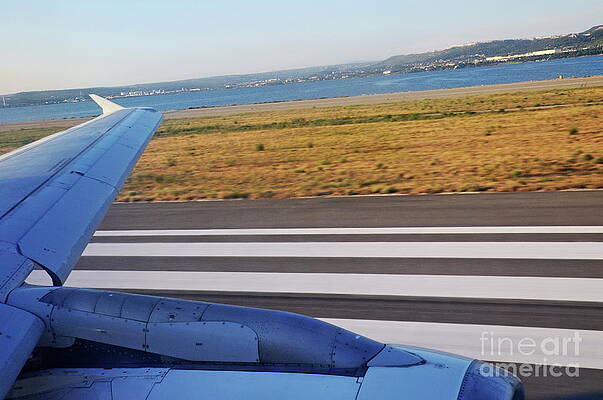 Transportation Wall Art featuring the photograph Airplane Taking-off #1 by Sami Sarkis Photography