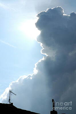 Cloud Photograph - Clouds And Sunlight In The Sky #1 by Sami Sarkis Photography