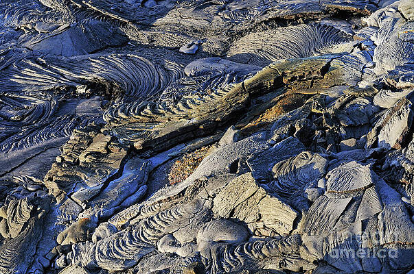 Wall Art featuring the photograph Cooled Pahoehoe Lava Flow #1 by Sami Sarkis Photography
