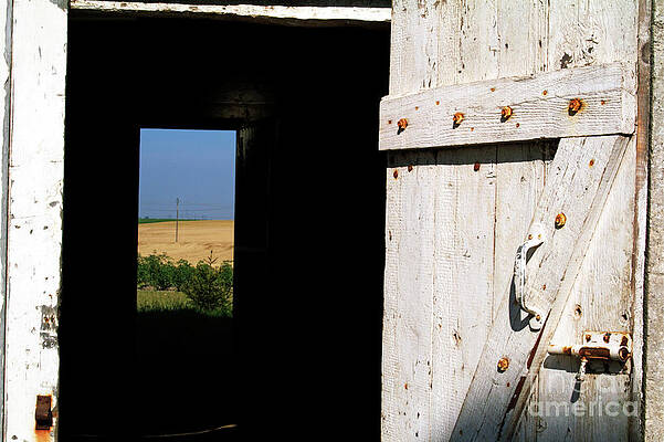 France Photograph - Farm Wooden Door #1 by Sami Sarkis Photography