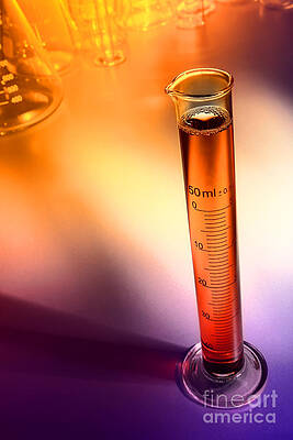 Wall Art featuring the photograph Laboratory Equipment In Science Research Lab #6 by Science Research Lab