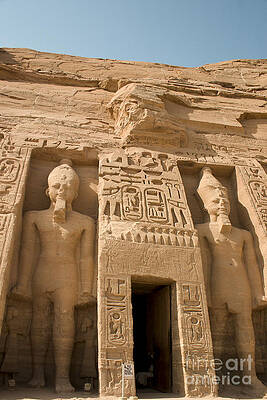 Egypt Wall Art featuring the photograph Abu Simbel Temple by Darcy Michaelchuk