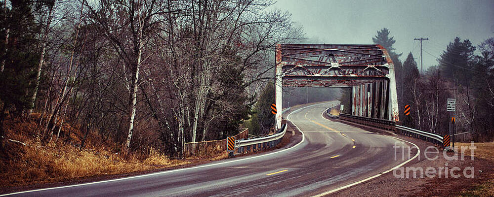 Wall Art featuring the photograph Around The Bend And Across by Duluth To Door County Photography