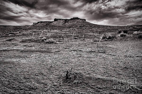 Sky Photograph - Baron Land And Gloomy Sky by Darcy Michaelchuk