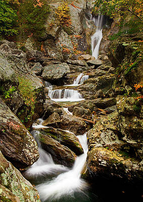Fall Wall Art featuring the photograph Bash Bish Falls In Berkshires by Steven Heap