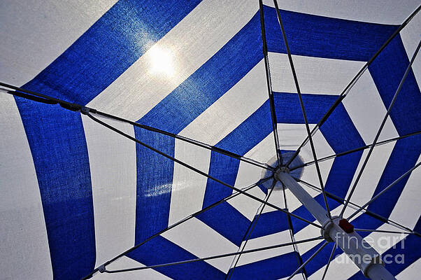 Outdoors Wall Art featuring the photograph Beach Umbrella by Sami Sarkis Photography