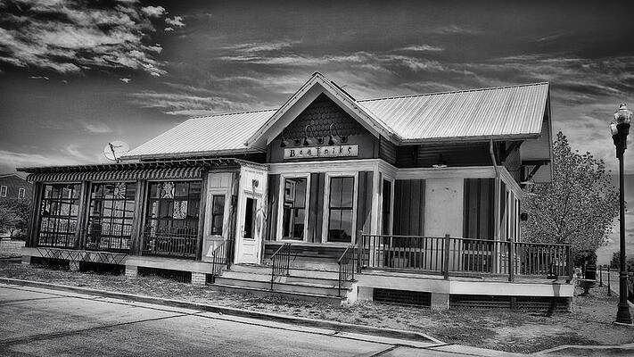 Black And White Wall Art featuring the photograph Beatniks In Black And White by Bill and Linda Tiepelman