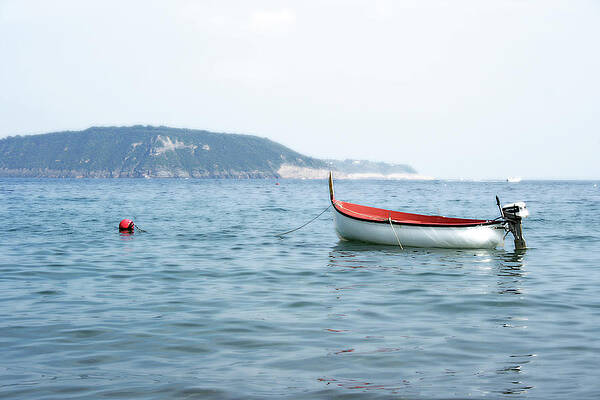 Water Wall Art featuring the photograph Boat In The Water by La Dolce Vita