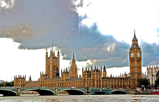 Architecture Photograph - British Government by La Dolce Vita