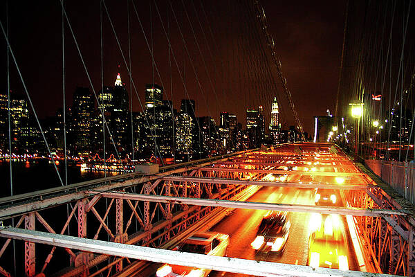 Architecture Photograph - Brooklyn Bridge by La Dolce Vita