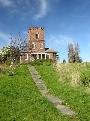 Washington Photograph - Castle On The Hill by C Thomas Cooney