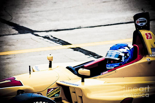 Spring Photograph - Champ Car Driver by Darcy Michaelchuk
