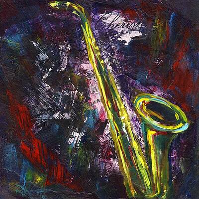 Wall Art featuring the painting Cherish by Raette Meredith