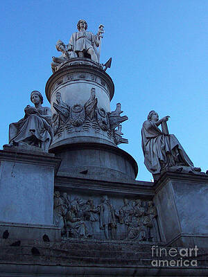 Italy Wall Art featuring the photograph Christopher Columbus Monument - Genoa Italy by Roche Fine Art