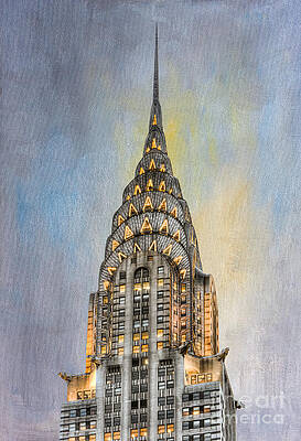 Wall Art featuring the photograph Chrysler Building I by Clarence Holmes