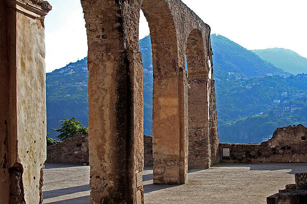 Architecture Photograph - Columns by La Dolce Vita