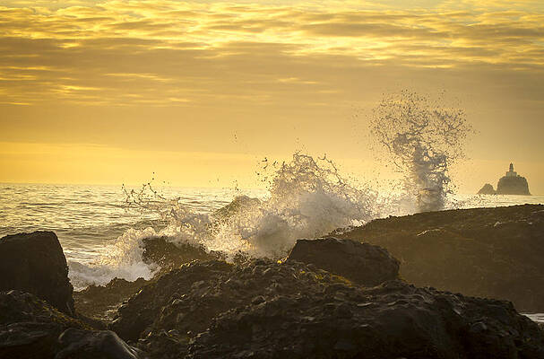 Dramatic Wall Art featuring the photograph Distant Light by Jean Noren