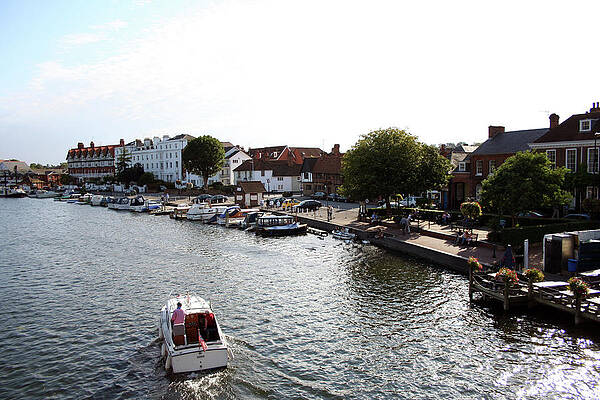 Water Wall Art featuring the photograph English Seaside by La Dolce Vita