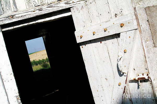 France Photograph - Farm Wooden Door by Sami Sarkis Photography