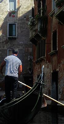 Boat Photograph - Gandola Ride by La Dolce Vita
