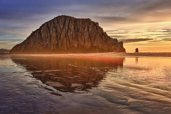 Sea Photograph - Golden by Beth Sargent