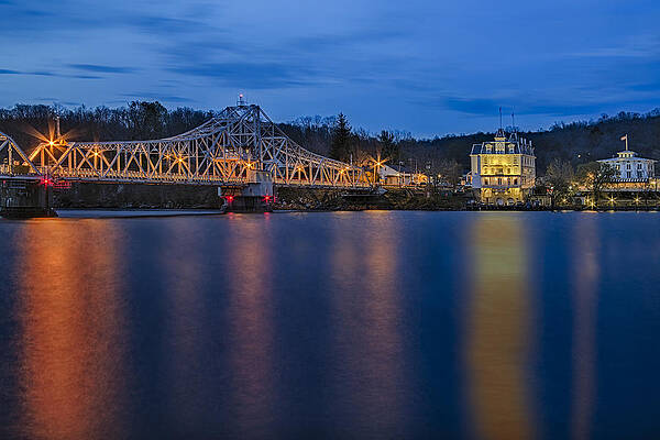 Bridge at Twilight Wall Art