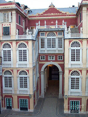 Italy Wall Art featuring the photograph Inner Courtyard - Royal Palace by Roche Fine Art