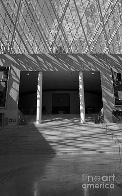 Architecture Photograph - Inside Edmonton City Hall by Darcy Michaelchuk