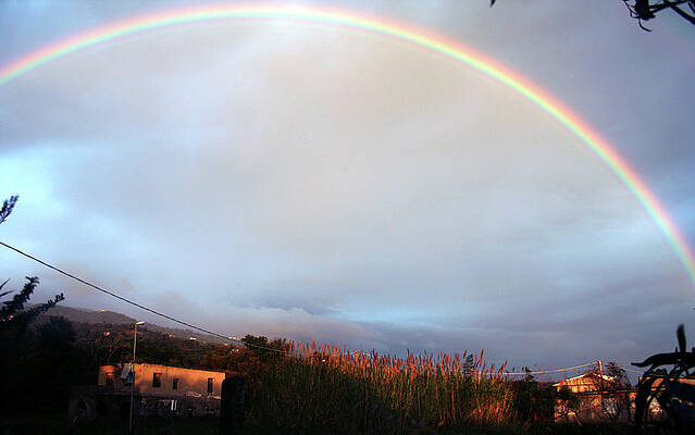 Nature Wall Art featuring the photograph Italian Rainbow by La Dolce Vita
